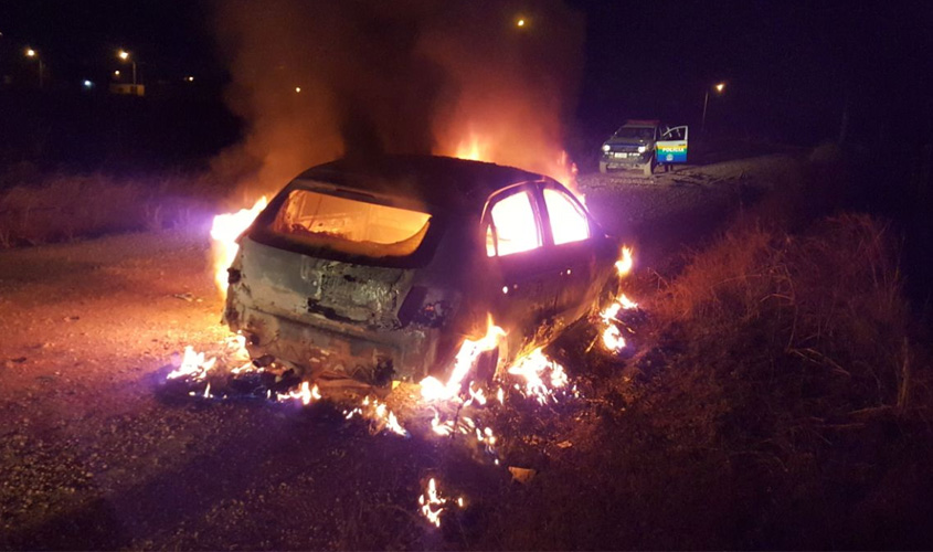 Crime brutal: Bandidos matam sitiante com tiro de escopeta, roubam seu carro e ateiam fogo