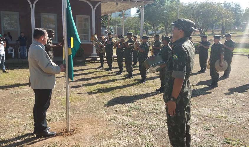 Fecomércio-RO participa do aniversário dos 86 anos de nacionalização da E.F.M.M