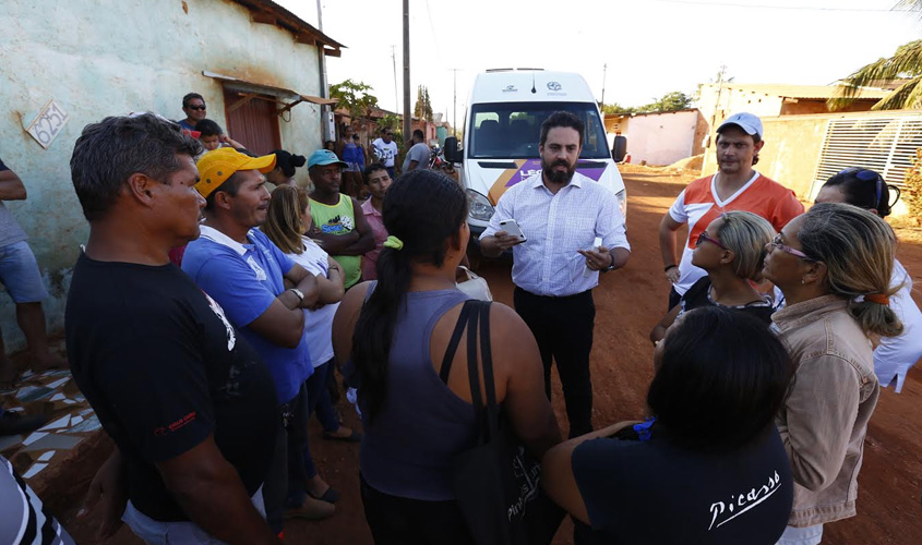 Deputado Léo Moraes anuncia melhorias para os bairros Planalto I e II, por meio do DER
