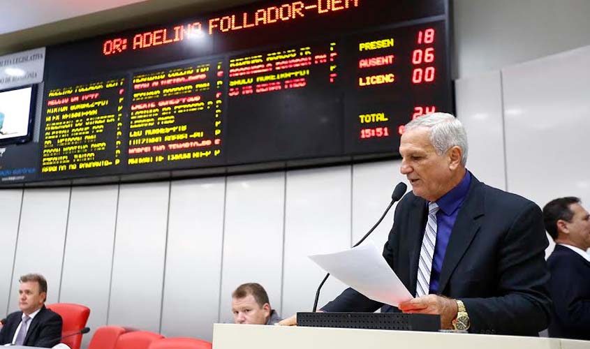 Adelino Follador pede apoio para PEC sobre agentes expulsos da PM