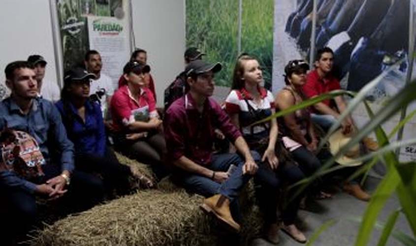 Inovações tecnológicas da bacia leiteira atraem nova geração de produtores rurais a 6 ª Rondônia Rural Show