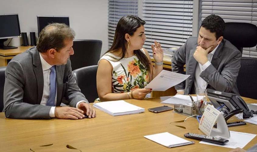 Mariana Carvalho busca recursos para Rondônia no Ministério das Cidades